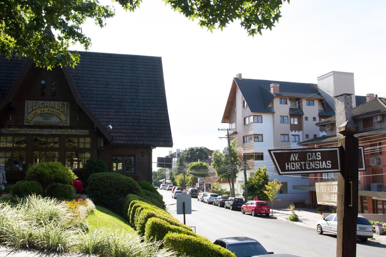 Otima Localizacao E Vista Da Cidade Gramado Buitenkant foto